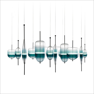 Moderne en gros 5 formes Verre penant lampes pour la maison décoration - Product Image 1