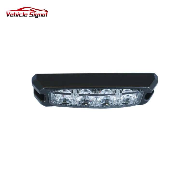 Red Led Strobe warning Grille light High quality Emergency Surface mounts dash deck Light for fire truck