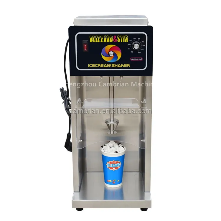 Machine à glace électrique, pour la fabrication de desserts, gros ondulé