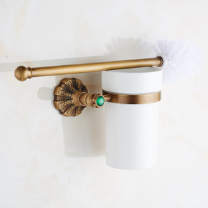 Porte-<span class=keywords><strong>brosse</strong></span> de <span class=keywords><strong>toilette</strong></span> en <span class=keywords><strong>laiton</strong></span> antique, accessoires de salle de bain de style européen pour <span class=keywords><strong>brosse</strong></span> de <span class=keywords><strong>toilette</strong></span> XR0317 - Product Image 4
