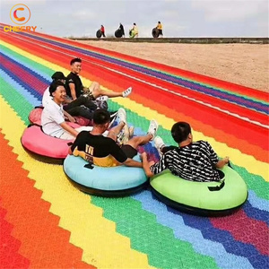 Nuevo proyecto de <span class=keywords><strong>Parque</strong></span> de Atracciones <span class=keywords><strong>Parque</strong></span> personalizado de plástico grande arco iris seco avalancha de nieve - Product Image 2