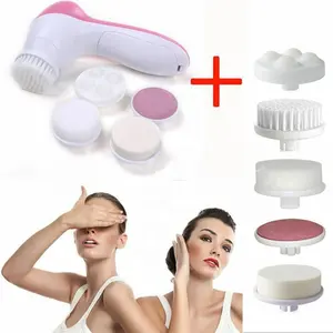 Melason 8 IN1 Multifunções impermeável elétrica Face Deep Pore Facial Cleansing Brush Spa Pele Massagem Cleanser Beleza Equipamentos