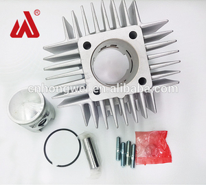 Cilindro de Motocicleta <span class=keywords><strong>Puch</strong></span> de 45MM, <span class=keywords><strong>4</strong></span> Tiempos, Refrigerado por Agua, con Encendido Eléctrico/de Patada, Nuevo Repuesto de Motor - Product Image 2