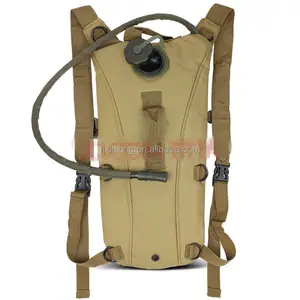 Outdoor black/desert 3L hydration water backpack bag