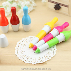 Bolígrafo pluma 0,5mm Caneta de Papelaria personalidad papelería Kawaii bolos bolígrafo retráctil - Product Image 3
