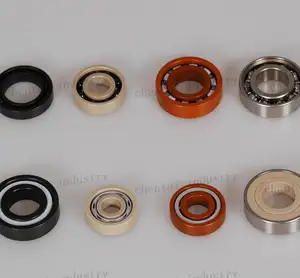 Precise Ceramic and Hybrid Ceramic Plastic PP POM Nylon Bearings