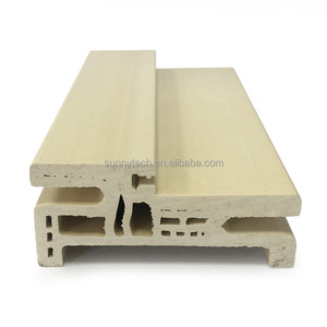 Dễ dàng installedor Khung K phong cách WPC Laminate Làm WPC Khuôn Cửa PVC Vừa Được Tạo Bọt Khung Cửa WPC Cửa Hồ Sơ - Product Image 1