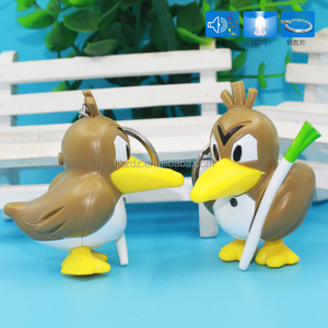 Custom Quaking <strong>Duck</strong> Sound Effect Keychain Led Animal Keychain Sound Led <strong>Duck</strong> <strong>Keyring</strong> - Product Image 5