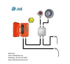 Telephone Phone Explosion Proof Voice Over IP Telephone For Use In Hazardous Areas Of Zone 1 2 ATEX Certified Intrinsically Safe Phone