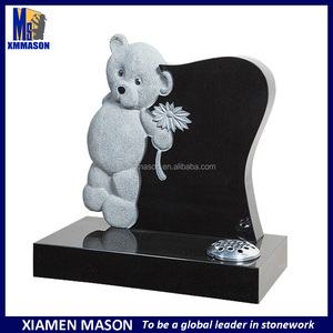 Los precios de granito tumbas para teddy bear diseño Niño lápidas - Product Image 1