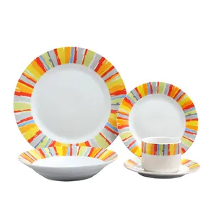 20Pcs Fijn Porselein Diner Set Keramische Servies Set