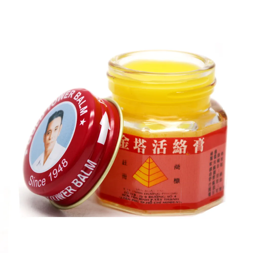 VietNam Herbal Gold Tower Balm 20グラムAches Pain Relief Ointment Body Massage