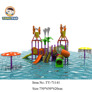 Équipement de jeux aquatiques sportifs d'extérieur en fibre de verre et acier, prix usine, pour écoles et usage domestique, jeux de parc <span class=keywords><strong>aquatique</strong></span> d'amusement en LLDPE - Product Image 3