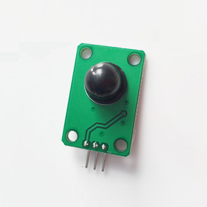 Cảm Biến Hồng Ngoại Pyroelectric Cơ Thể Con Người Phát Hiện Mô-đun Cảm Biến Chuyển Động PIR Cho MCU 011050 Ống Kính Quang Học Màu Đen Bte16-19 - Product Image 1