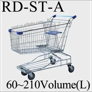 عربة تسوق في المتجر عربة معدنية للخدمة سعر العربة - Product Image 6