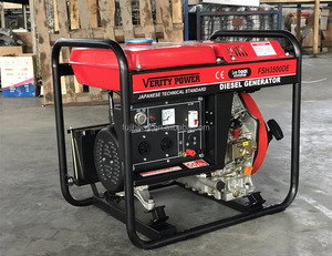 Elektrikli Start dizel jeneratör 5kw/ KAMA tipi taşınabilir dizel jeneratör - Product Image 2