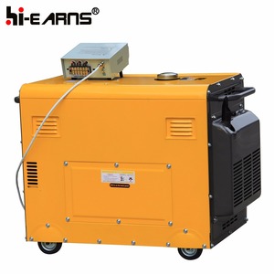 हाई ने साइलेंट डीजल जनरेटर 5kva 6kva 6kva 7kva 6500 साथ स्वचालित शुरुआत - Product Image 5