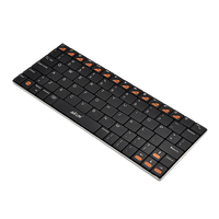 Teclado inalámbrico 5,0 BT, recargable, ultrafino, con estructura tipo tijeras