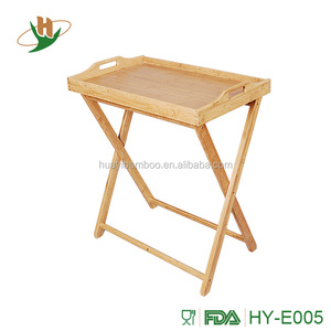 Totalmente montado ligero de bambú plegable de labios de <span class=keywords><strong>TV</strong></span>, Mesa de la cena - Product Image 1
