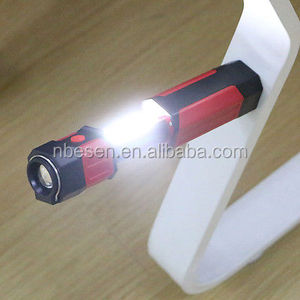 Từ Ô Tô làm việc <span class=keywords><strong>torch</strong></span> 4 xAAA pin cob Sửa Chữa Ánh Sáng Làm Việc với Móc - Product Image 1