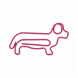 Clip giấy động vật hình Bookmark Memo Clip thiết kế khác nhau dễ thương Dog Dachshund kẹp giấy - Product Image 2