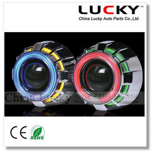 Lente del proyector con el doble de los anillos de halo 2.5 pulgadas hid bi- kit de xenón - Product Image 1