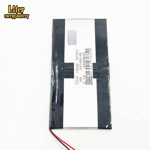 33100140 rechargeable 6000 mAh lithium polymer battery <span class=keywords><strong>3</strong></span>,7 V single LiPo cell - Product Image 2