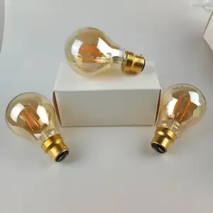 หลอดไฟ LED แบบเอดิสัน220V 240V หรี่แสงได้โคมไฟแก้ว A60 B22หลอดไฟไส้หลอด LED แนววินเทจโบราณ<span class=keywords><strong>4W</strong></span> - Product Image 1