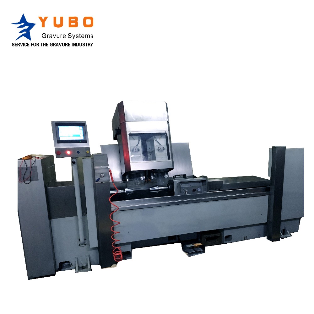 Двухголовочный медный шлифовальный станок для шлифования медной поверхности гравированный цилиндр