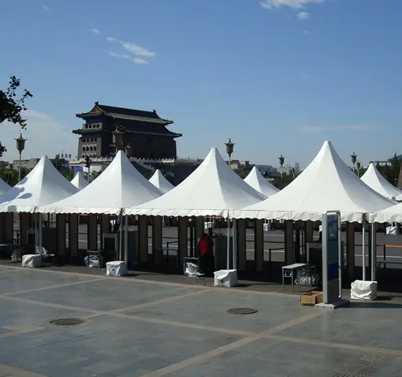 high peak 6 x 6m pagoda large portable gazebo tents for event tent