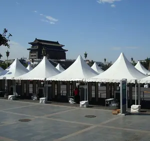 גבוהה שיא 6x6 m פגודה גדול ביתן נייד אוהלי עבור אירוע אוהל