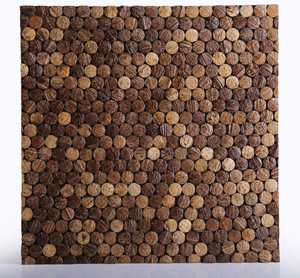 Sản phẩm mới chất lượng hàng đầu dừa khảm tường nghệ thuật - Product Image 6