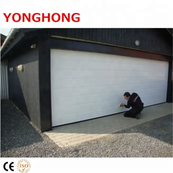 Security Door Steel Automatic Sliding Garage Gate Door