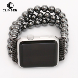 Agate <span class=keywords><strong>Bracelet</strong></span> Extensible Pour <span class=keywords><strong>Apple</strong></span> <span class=keywords><strong>Montre</strong></span> de Série 1 2 3, Sangles À La Main Pour iWatch 42 Mm 38 Mm <span class=keywords><strong>Montre</strong></span>-<span class=keywords><strong>Bracelet</strong></span> Bande - Product Image 1