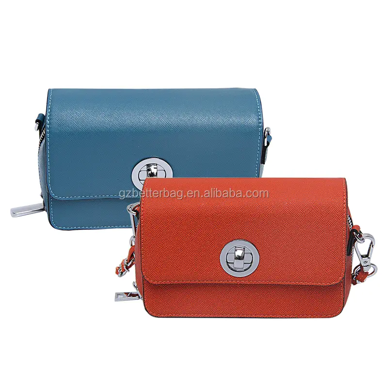 B307 OEM ستوكات حقائب اليد أزياء المرأة البسيطة كروسبودي حقيبة سلسلة حقيبة رافعة النساء