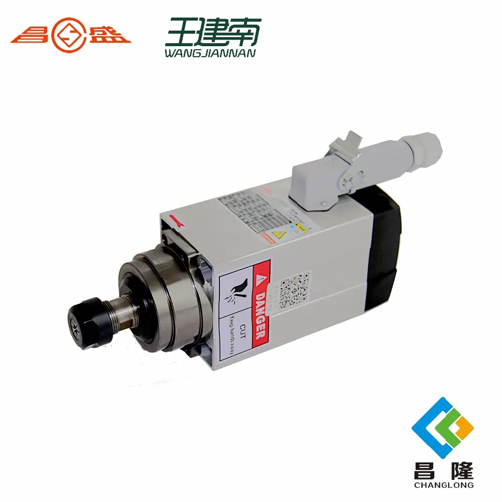 Changsheng GDZ serie 1.5kw platz luftkühlung high speed CNC router spindel motor für gravur