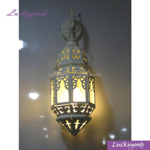 XK055 High Quality Antique Hanging Brass <strong>Moroccan</strong> <strong>Lantern</strong> Wholesale - Product Image 5