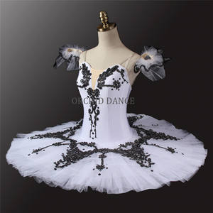 Orchidea di Ballo Professionale di Alta Qualità di MOQ 1 pz <span class=keywords><strong>Bianco</strong></span> Tutu di Balletto Delle Donne - Product Image 2