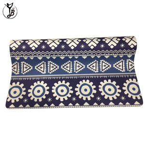 कार्बनिक कपास पर्यावरण योग चटाई पीवीसी फोम मुफ्त पिलेट्स योग चटाई - Product Image 4