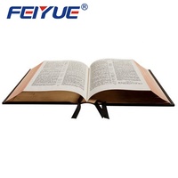 Vente en Gros d'Usine Impression de Livres Papier Personnalisée Sainte Bible Version King James