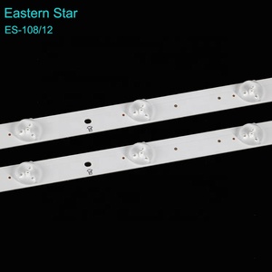 ES-108 5 pièces/ensemble GJ-2K16-430-D512-V4 de bande de rétroéclairage pour P Hilips 43PUH6101/88 TV <span class=keywords><strong>Led</strong></span> rétro-éclairage - Product Image 3