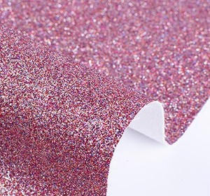 Tissu cuir <span class=keywords><strong>PU</strong></span> à paillettes de poudre nacrée, ruban pour fond de scène et mur - Product Image 5
