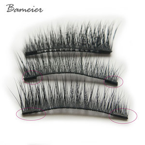 Gros Magnétique Cils Faits À La Main 3d Magnétique Cils Avec 3 Aimants Faux Cils - Product Image 6