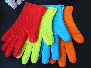 Guantes vendedora caliente antiadherente de silicona torta de la hornada para la toma de caramelo, Guantes para barbacoa Set - Product Image 3