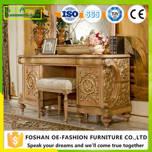 Table à langer en bois de luxe européenne <span class=keywords><strong>avec</strong></span> <span class=keywords><strong>miroir</strong></span> dans les meubles de chambre à coucher - Product Image 3