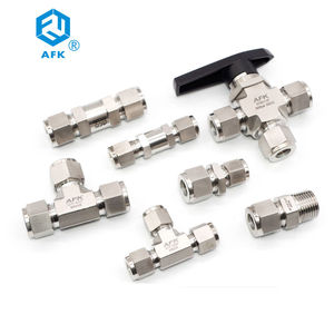 Lab 1/4&quot; 3/8&quot; 8mm Pipe Union Bulkhead Fitting <strong>Connector</strong> Dimensions
