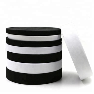 Venta al por mayor de colores blanco y negro de alta resistencia 1,5 cm - 5 cm banda elástica de punto para prendas de vestir - Product Image 4