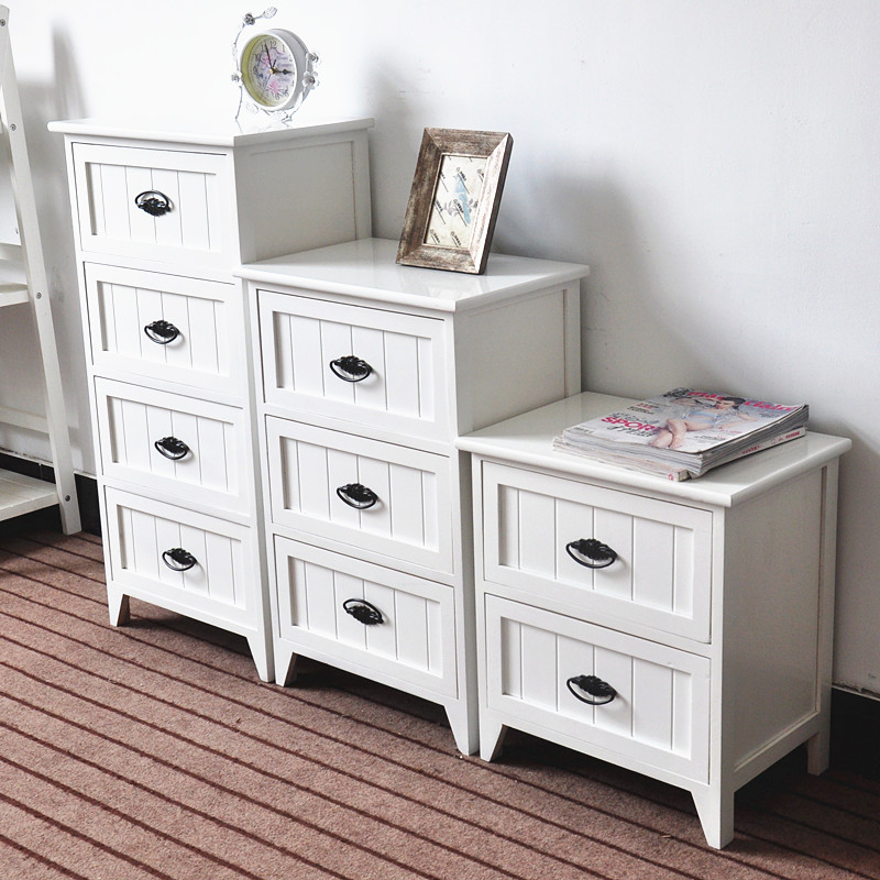 Шкафы для хранения античный прикроватный столик для организации Ark современный дизайн Paulownia белая мебель для гостиной деревянный винный шкаф дерево