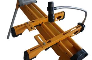 Folding Height Adjustable Weight Bench <strong>Work</strong> <strong>Stand</strong> Saw Horse Trestle - Product Image 3
