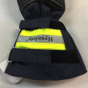 Vente d'usine Gants de <span class=keywords><strong>pompier</strong></span> 3D conformes à la norme EN659 avec sangle réfléchissante - 7885 Gants de sécurité Protection des mains Sécurité - Product Image 3